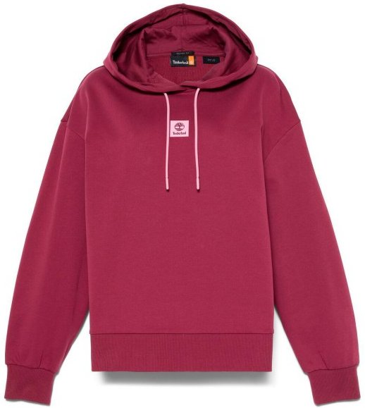 Thumbnail - Timberland - Women's Stack Logo Loop Back Hoodie - Hoodie Gr M rosa
