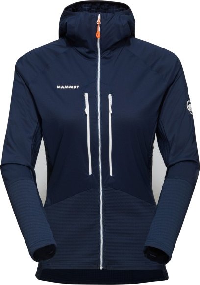 Mammut - Women's Eiger Nordwand ML Hybrid Hooded Jacket - Softshelljacke Gr XL blau