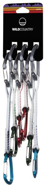 Wild Country - Astro Quickdraw Trad 6-Pack - Express-Set weiß