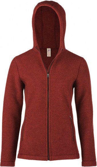 Thumbnail - Engel - Women's Jacke mit Kapuze - Wolljacke Gr 42/44 rot