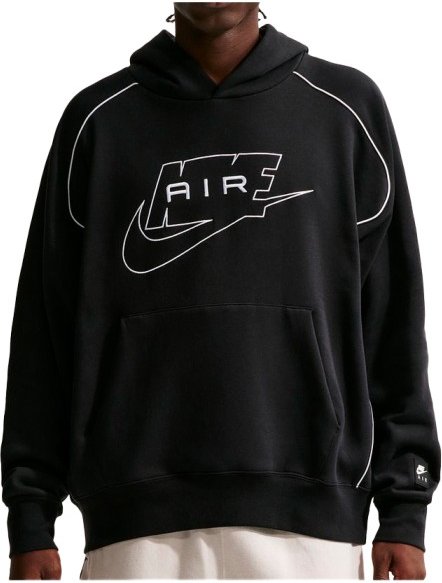 Nike - Air Pullover Hoody - Hoodie Gr S schwarz