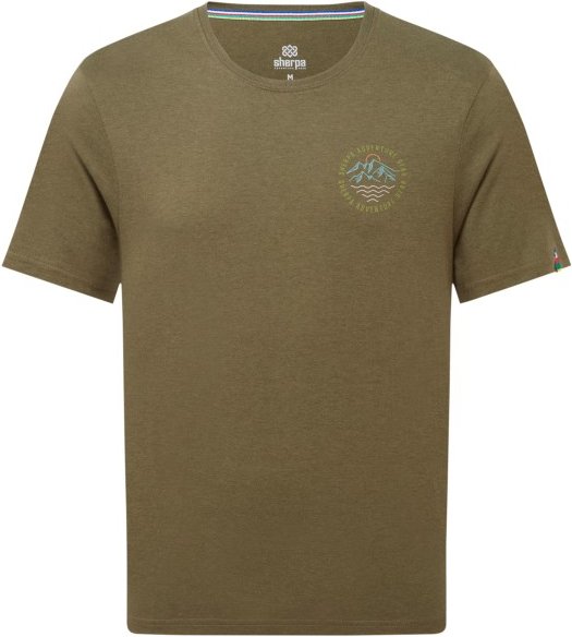 Sherpa - Bali Circle Tee - T-Shirt Gr XXL oliv