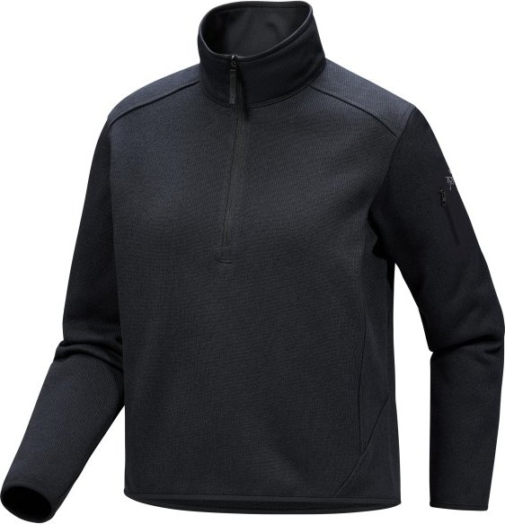 Thumbnail - Arc'teryx - Women's Covert Zip Neck - Fleecepullover Gr XS schwarz