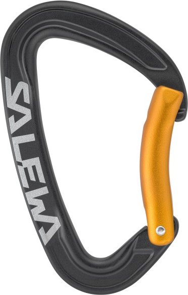 Salewa - Ortles Bent Carabiner - Schnappkarabiner grau