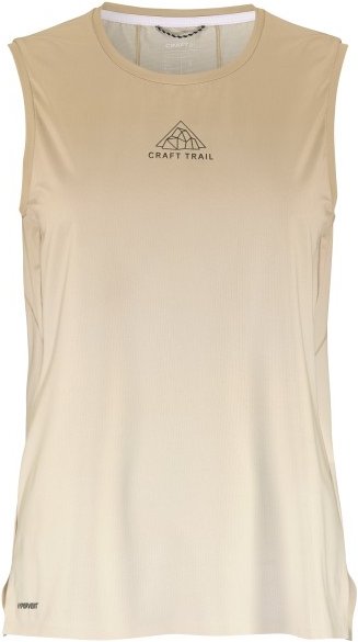 Craft - Women's Pro Trail Singlet 2 - Tank Top Gr XL beige