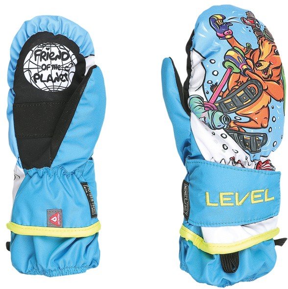 LEVEL - Kid's Animal Rec - Handschuhe Gr II - 4-5 years blau