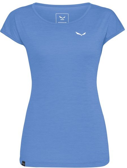 Salewa - Women's Puez Melange Dry S/S Tee - T-Shirt Gr 34 blau