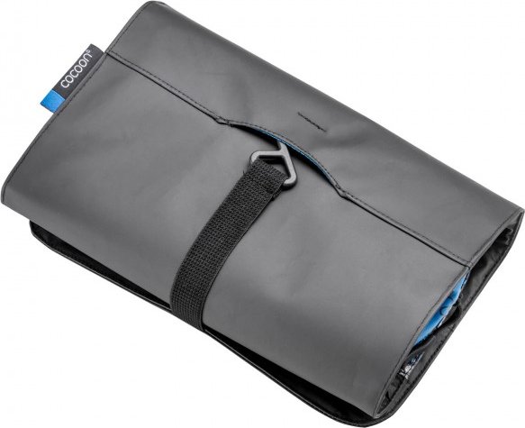 Cocoon - Hanging Toiletry Kit Minimalist - Kulturbeutel Gr 24 x 17 x 1 cm grau/blau
