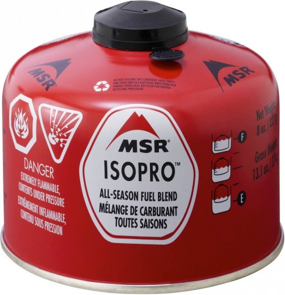MSR - IsoPro Canister Europe Gr 450 g rot