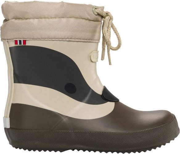 Viking - Kid's Alv Indie Print - Gummistiefel Gr 27 beige