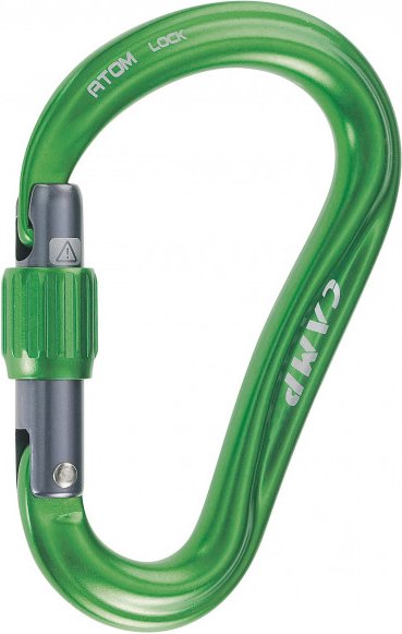 C.A.M.P. - Atom Lock - HMS-Karabiner grün