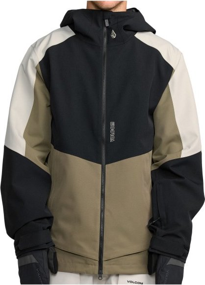 Volcom - Brighton Full Zip Jacket - Skijacke Gr XXL schwarz