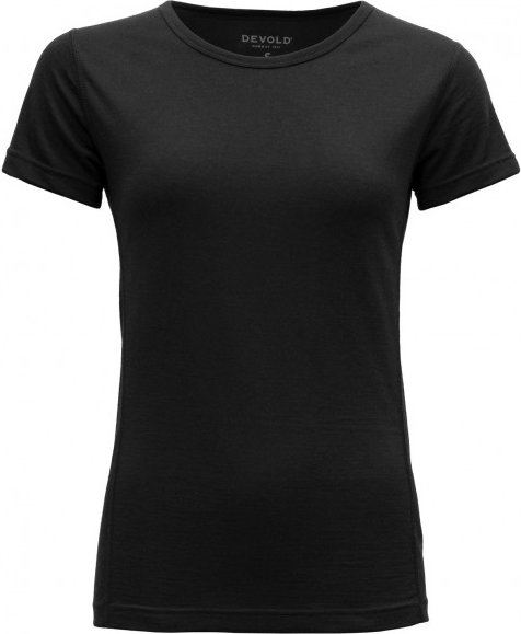 Devold - Breeze Woman T-Shirt - Merinounterwäsche Gr M schwarz