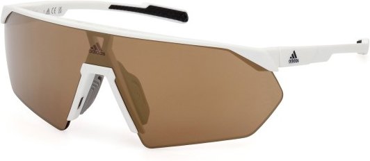 adidas eyewear - Women's SP0076 Mirror Cat. 3 (VLT 14%) - Fahrradbrille beige