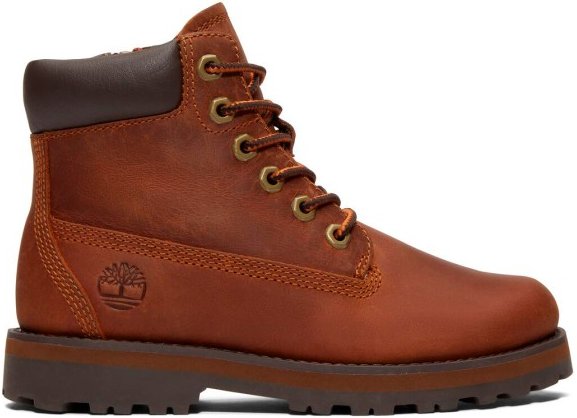 Timberland - Kid's Courma Mid Lace Up Boot - Freizeitstiefel Gr 37 braun/rot