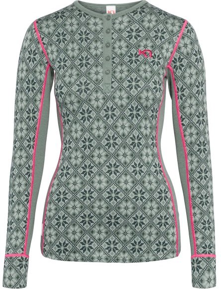 Kari Traa - Women's Rose L/S - Merinounterwäsche Gr M grau
