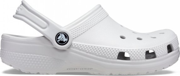 Crocs - Kid's Classic Clog - Sandalen Gr J1 grau/weiß