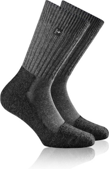 Rohner - Original - Wandersocken Gr 39-41 - M grau/schwarz