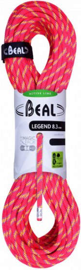 Beal - Legend 8.3 - Halbseil Gr 60 m bunt
