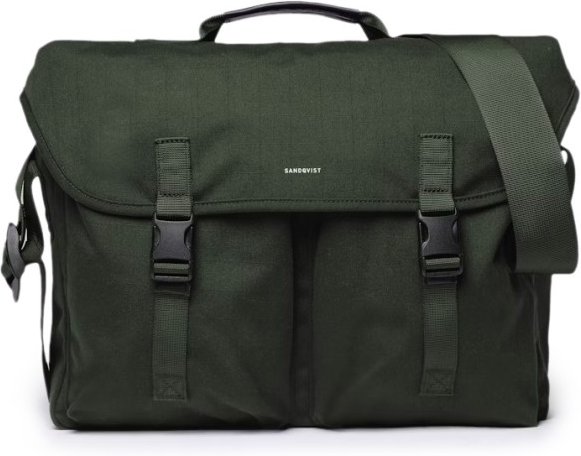 Sandqvist - Everyday Messenger Bag - Umhängetasche Gr 16 l oliv