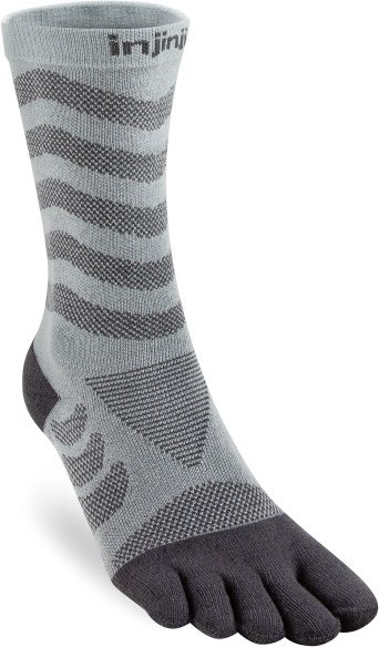 Injinji - Women's Run Technical Crew - Laufsocken Gr M/L grau