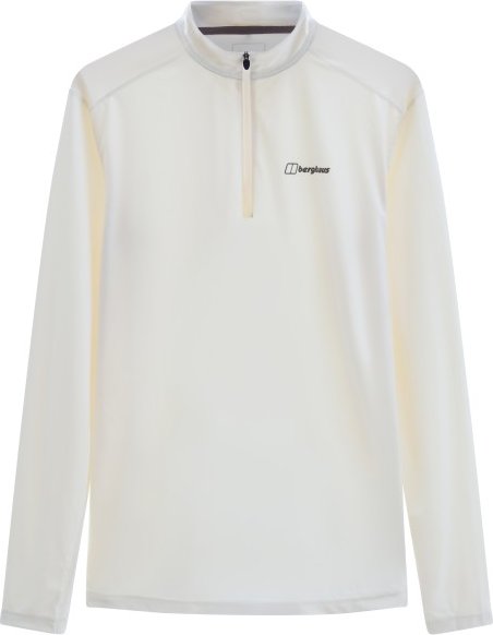 Berghaus - 24/7 Tech Tee L/S HZ - Funktionsshirt Gr XXL grau/weiß