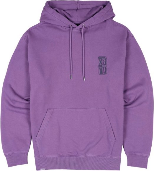 Oxbow - Vertical Fleece Hood - Hoodie Gr L lila