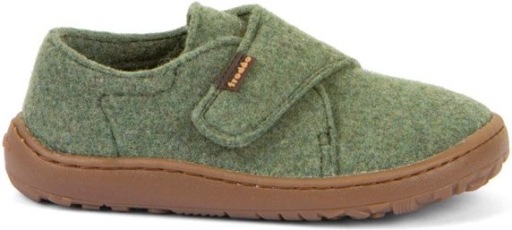 Froddo - Kid's Barefoot Wooly Slippers - Hüttenschuhe Gr 23 oliv