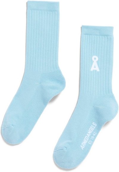 ARMEDANGELS - Saamus Bold Socks - Multifunktionssocken Gr 39-42 blau