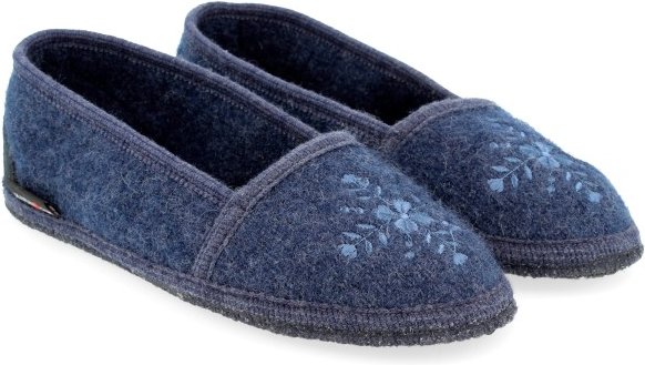 Haflinger - Women's Penelope - Hüttenschuhe Gr 36 blau