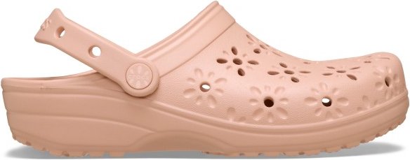 Thumbnail - Crocs - Classic Floral Cut Out Clog - Sandalen Gr 42-43 rosa
