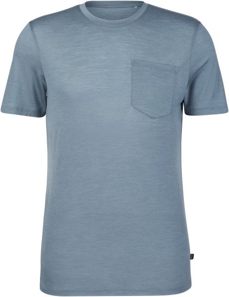Stoic - MerinoChill MMXX. Göteborg Pocket Tee - Merinoshirt Gr M blau