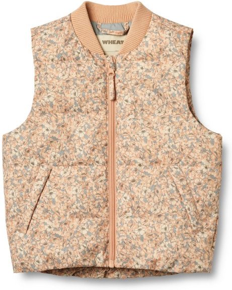 WHEAT - Kid's Puffer Waistcoat Andre - Kunstfaserweste Gr 128 beige