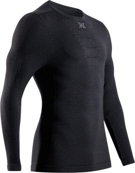 Thumbnail - X-Bionic - Mightywool Shirt L/S - Merinounterwäsche Gr M schwarz
