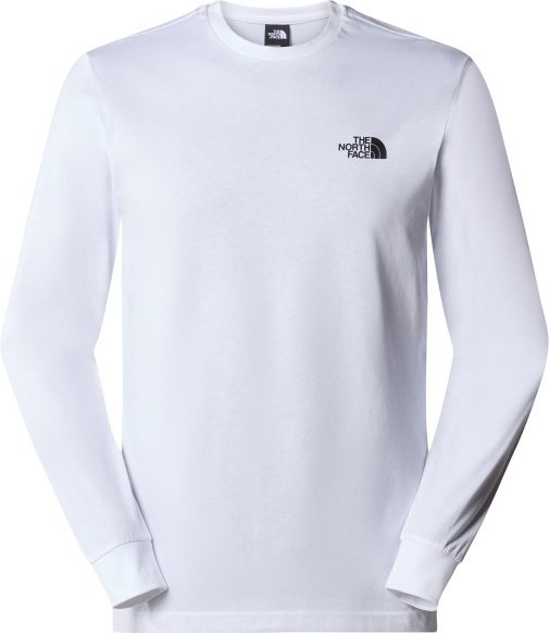 Thumbnail - The North Face - L/S Redbox Tee - Longsleeve Gr M weiß