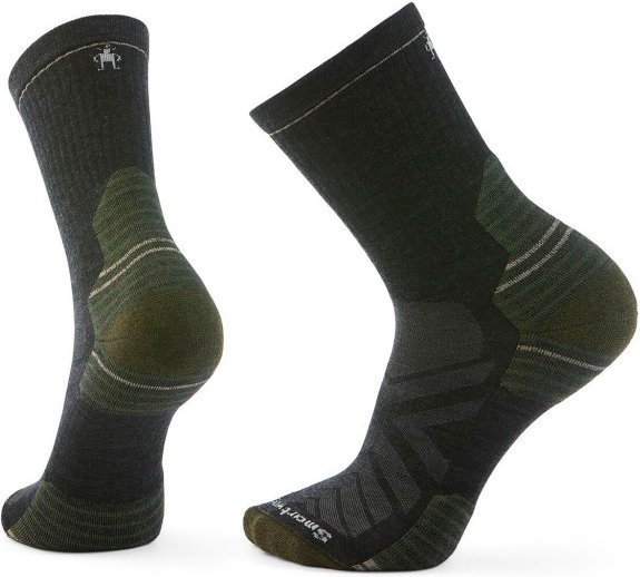 Thumbnail - Smartwool - Hike Targeted Cushion Mid Crew Socks - Wandersocken Gr M schwarz