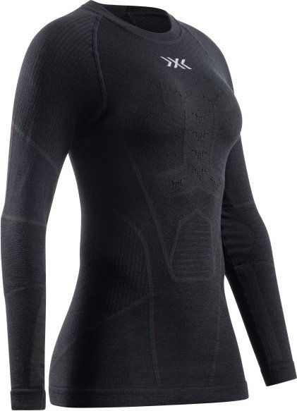 X-Bionic - Women's Symbio Merino Shirt L/S - Merinounterwäsche Gr S schwarz