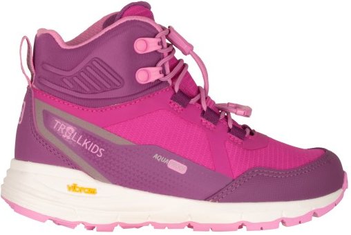 Trollkids - Kid's Skarvan Hiker Mid XT - Wanderschuhe Gr 28 rosa/lila