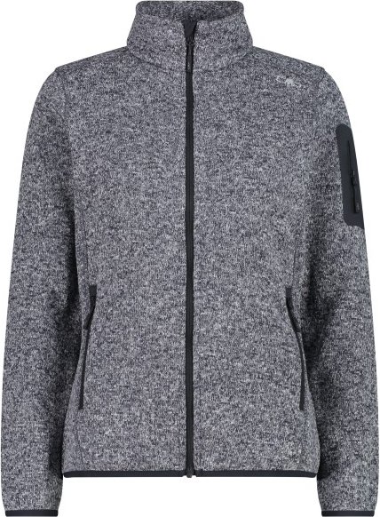 CMP - Women's Jacket Jacquard Knitted - Fleecejacke Gr 50 grau