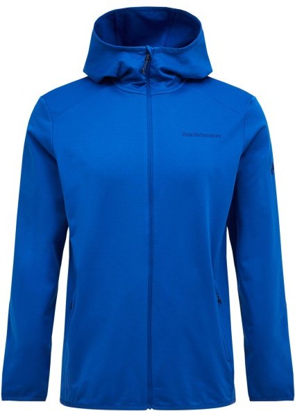 Peak Performance - Light Zip Hood - Fleecejacke Gr L blau