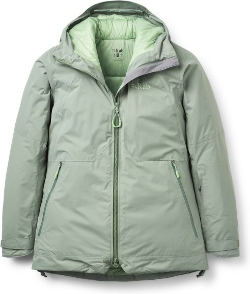 Rab - Women's Optical Down Jacket - Daunenjacke Gr 40 grau