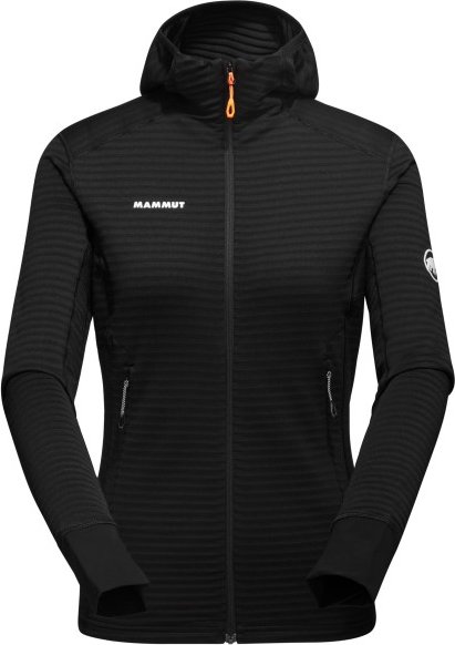 Thumbnail - Mammut - Women's Taiss Light Midlayer Hooded Jacket - Fleecejacke Gr XL schwarz