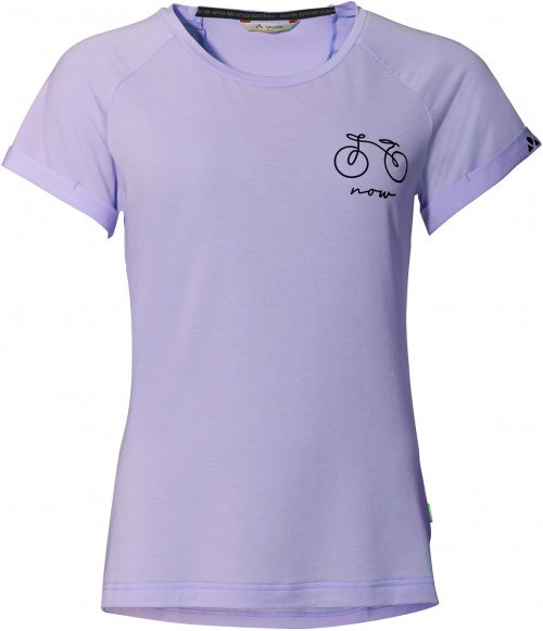 Vaude - Women's Cyclist 2 - T-Shirt Gr 42 lila