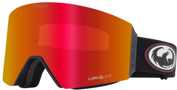 Dragon - RVX Mag OTG (VLT 23% + 66%) - Skibrille Gr L rot