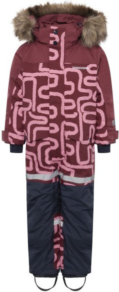 Thumbnail - Didriksons - Kid's Bjärven PR Cover 2 - Overall Gr 140 bunt
