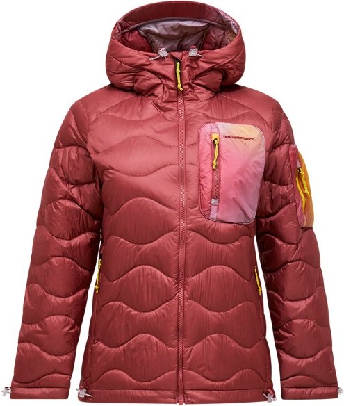 Peak Performance - Women's Aop Helium Utility Down Jacket - Daunenjacke Gr S rot