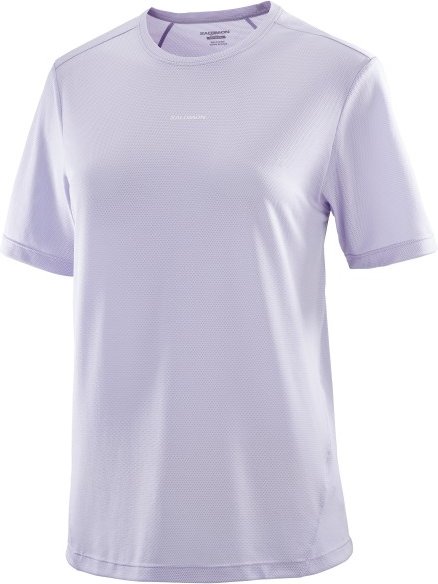 Salomon - Women's SHKout Core S/S - Laufshirt Gr XL lila