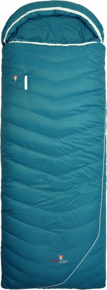 Thumbnail - Grüezi Bag - Biopod DownWool Subzero Comfort - Daunenschlafsack Gr 193 cm blau