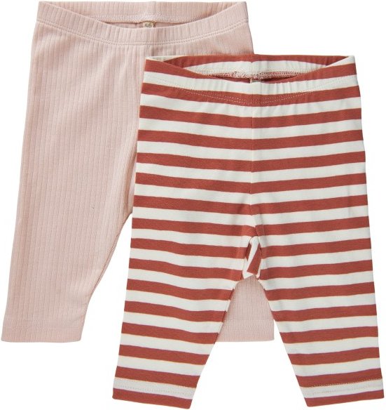 Minymo - Kid's Leggings (2-Pack) - Leggings Gr 80 rosa