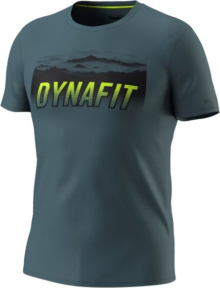 Dynafit - Transalper Graphic S/S Tee - Funktionsshirt Gr S blau